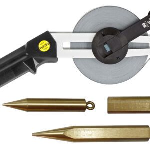 เทปวัดน้ำมันสแตนเลส Bandmab WEISS 15ม. หัวทู่