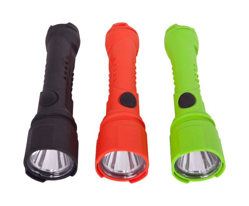 ไฟฉาย เซฟตี้ Bright Star # 60101 (AA x 3) LED รุ่น RAZOR สีเขียว