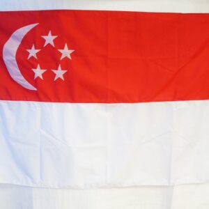 ธงประเทศ สิงคโปร์ ขนาด 3 x 4ฟุต