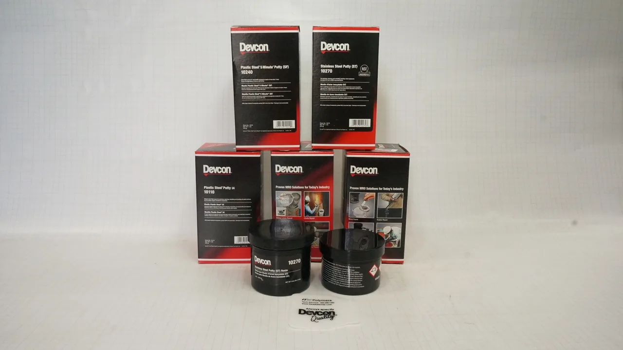 น้ำยา Devcon # 10240 Plastic Steel 5 Minute (SF), 454g