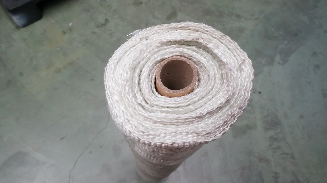 ผ้าทนไฟใยแก้ว หนา 1.5mm*1m*30m Working Temp 540C, Max 750C