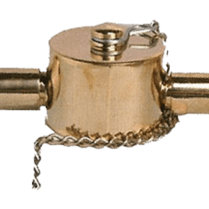 ฝาปิด ข้อต่อดับเพลิง ทองเหลือง 2หู Dust Cap John Morris 65A