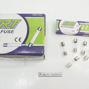 ฟิวส์แก้ว 5x20mm 20A ขายยก 10ตัว/กล่อง