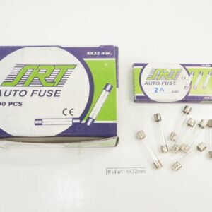 ฟิวส์แก้ว 6x32mm 1A ขายยก 10ตัว/กล่อง