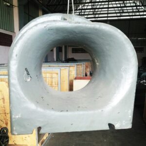 รูร้อยเชือก Panama chocks AC รูใน 310 x 260มม JIS F2017-82 (253kg)