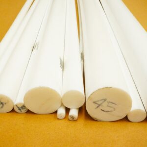 เทปล่อนแท่งกลม PTFE ROD 50 มม (แบ่งขายเศษ 10ซม.)