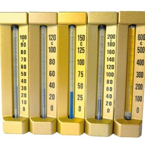 เทอร์โม ฉากทรงV 600c ก.โต 20.9มม (1/2" 14G) หาง 85มม Body 6" Alu Gold [L601] (Ex-M1)