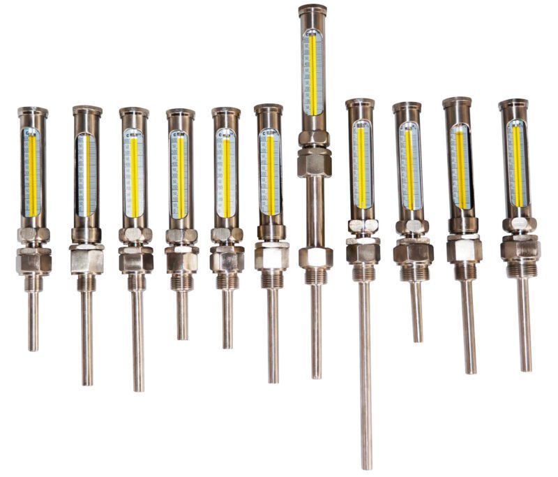 เทอร์โม ตรงทรงO, 600c ก.โต 16.2มม (3/8" 19G) หาง 60มม OAL-240มม Stainless [K2]