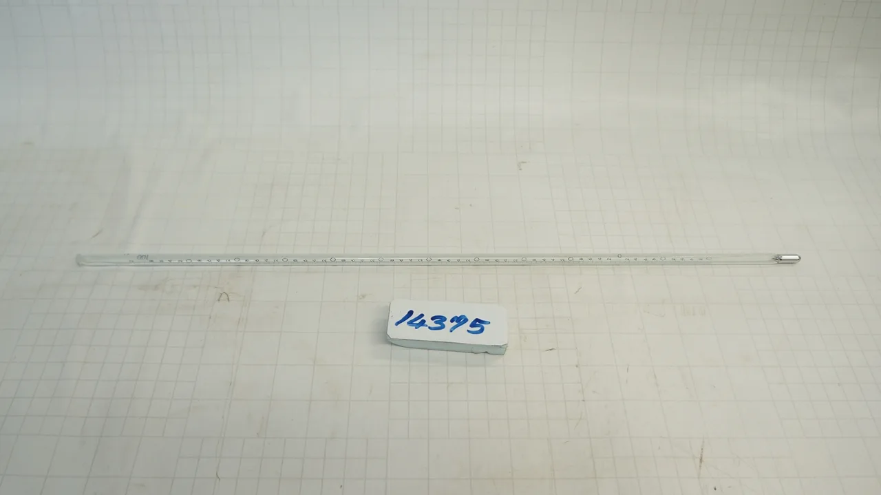 เทอร์โมมิเตอร์ ASTM # 12C Precision ยาว 425มม. -20+102C Division 0.2C