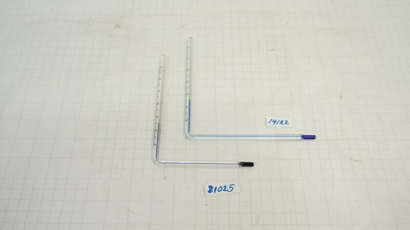 เทอร์โมมิเตอร์ เฉพาะไส้ แบบฉาก 120C [L121] Scale:128mm + Tail: 97mm