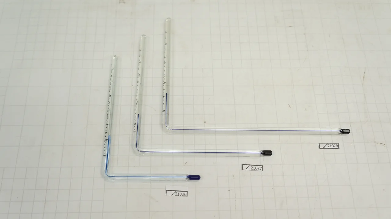 เทอร์โมมิเตอร์ เฉพาะไส้ แบบฉาก 150C [L151] Scale:128mm + Tail: 85mm