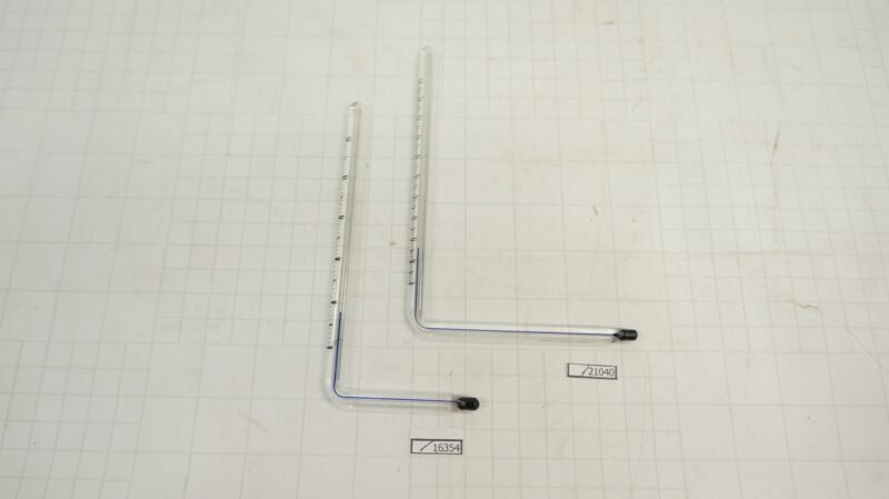 เทอร์โมมิเตอร์ เฉพาะไส้ แบบฉาก 200C [L202] Scale:128mm + Tail: 90mm