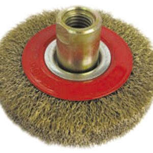 แปรงลวดจาน No.5 Wire wheel brush สำหรับเต่าปั่นสนิม