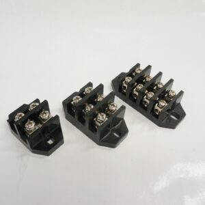 แผงต่อสายไฟ Bakelite Marine O type สีดำ 20A, 2 terminal