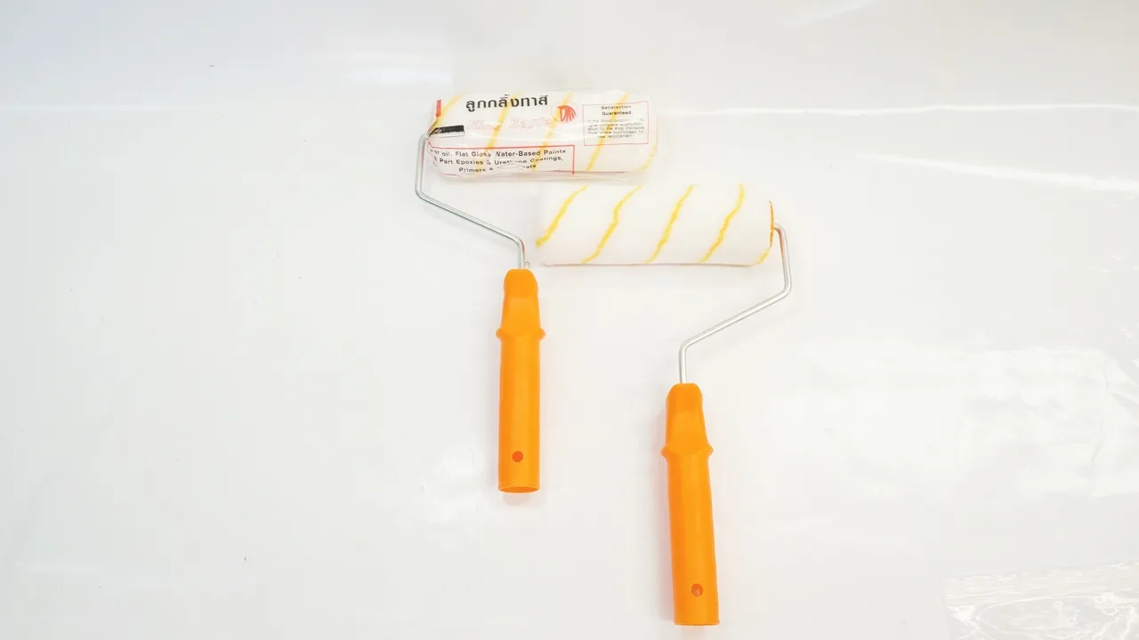 ลูกกลิ้งทาสีพร้อมด้ามขนาด 7" IMPA 510307 Paint Roller Brush 180mm width; complete w/handle