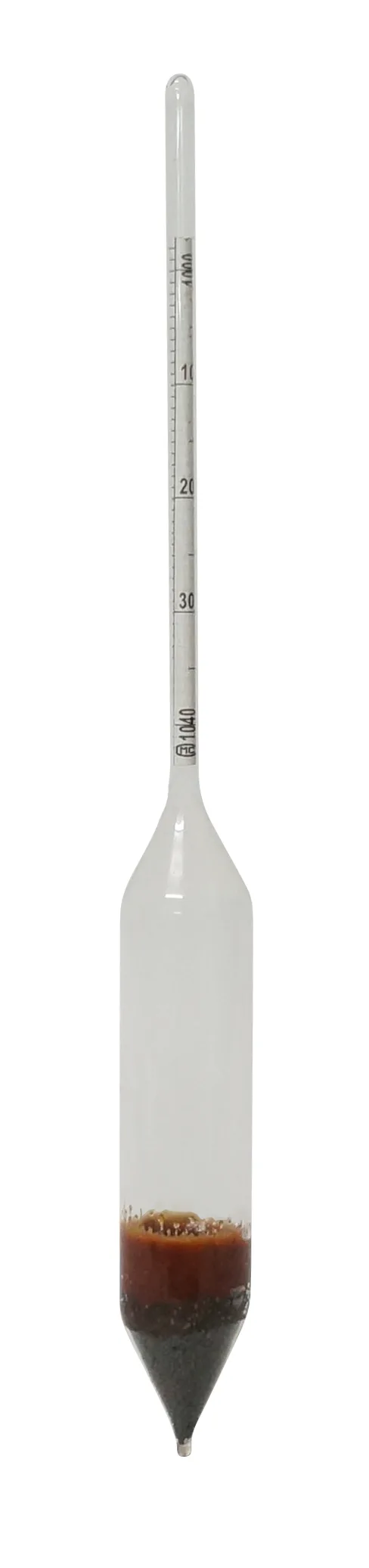 ไฮโดรมิเตอร์วัด ค่าความถ่วงจำเพาะ 1.000 - 1.040 x 260mm - วัดน้ำทะเล