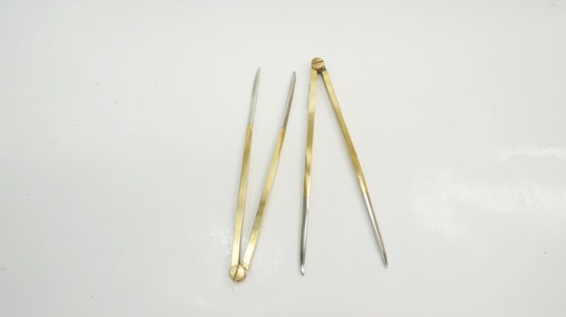 วงเวียน Chart Divider ทองเหลือง 8"