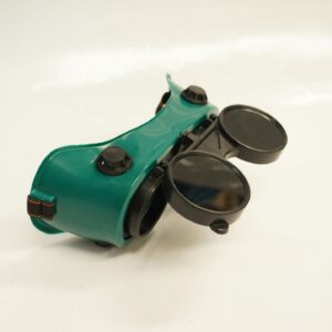 แว่นตา เชื่อมแก๊ส แบบเปิดเลนส์พับขึ้น