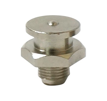 หัวอัดจารบี แบบกระดุม (Button Head 15มม) Hex:17mm เกลียว 1/8" (มีสีเงิน)