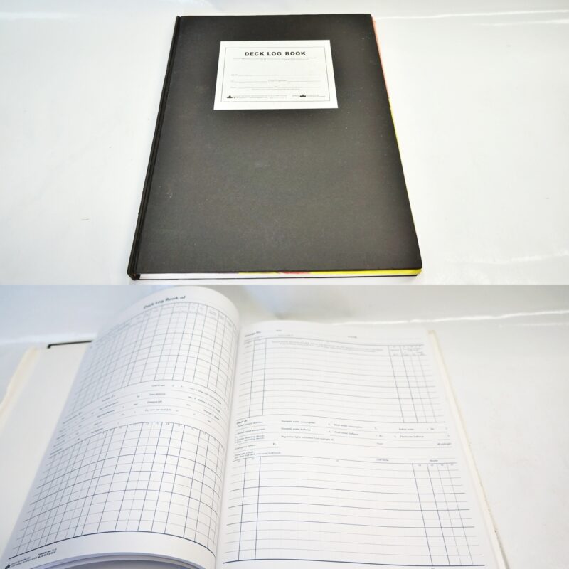 สมุด SHIPS LOG BOOK FOR DECK USE (Deck log book)