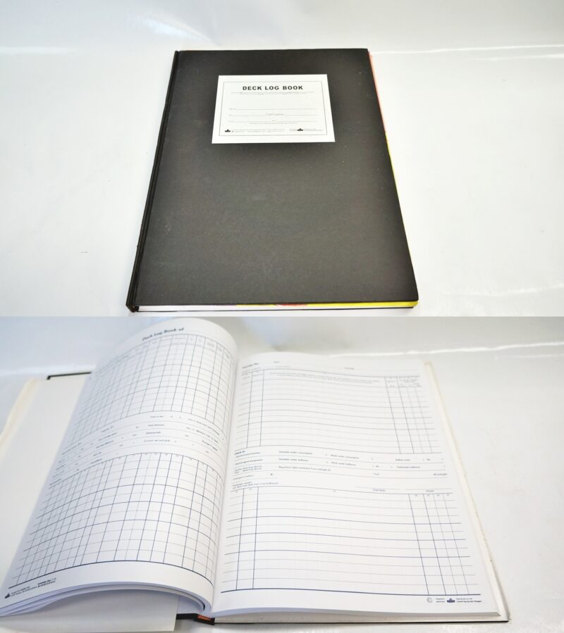 สมุด SHIPS LOG BOOK FOR DECK USE (Deck log book)