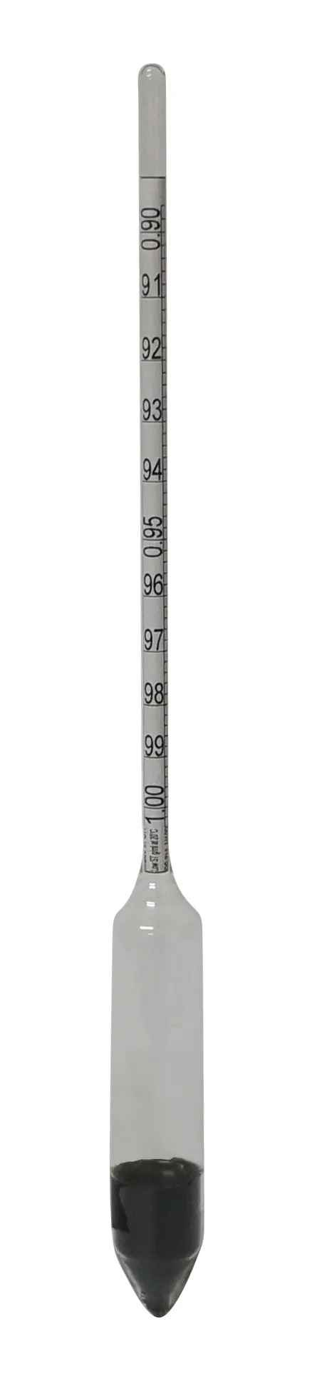 ไฮโดรมิเตอร์วัด ค่าน้ำจืด Brannan UK, 0.900 - 1.000, Div0.002g/ml L:250mm
