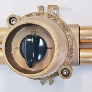 สวิสต์ไฟกันระเบิด Brass, Exde II C T6 380V 16A / 4 Gland