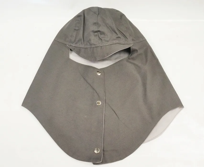 หมวกเชื่อม สีเทา Size XL(60cm) วัสดุ WESTPOINT รหัส HE0101