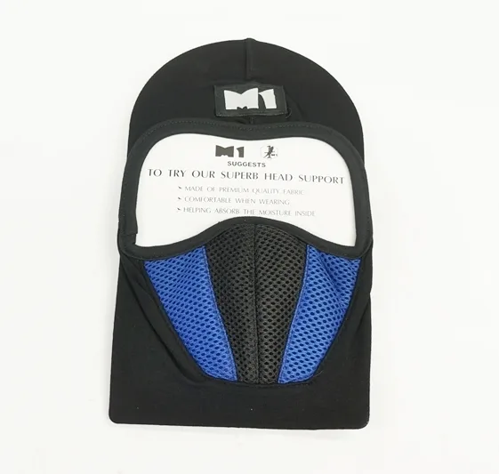 หมวกโม่งกรองสูง M1 สีน้ำเงิน รหัส 0070