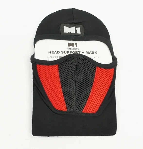หมวกโม่งกรองสูง M1 สีแดง รหัส 0070
