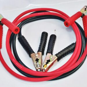 สายพ่วงแบตเตอรี่ ยาว 2.5เมตร/เส้น, 2เส้น/ชุด พร้อมคีมจับ (ใหญ่)