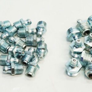 หัวอัดจารบี เหล็ก แบบจุ๊บ ขนาด 1/4" (เกลียวโต 13.2มม)