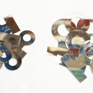 หางปลา สแตนเลส รูน็อต 13มม.(เจาะเพิ่มได้ 16, 19, 22มม) โตนอก 28มม.