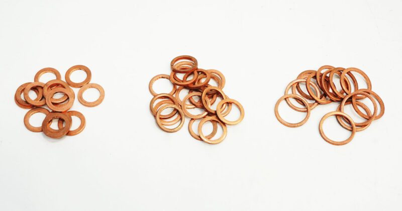 แหวนทองแดง 1.5 x 10 x 15 mm.
