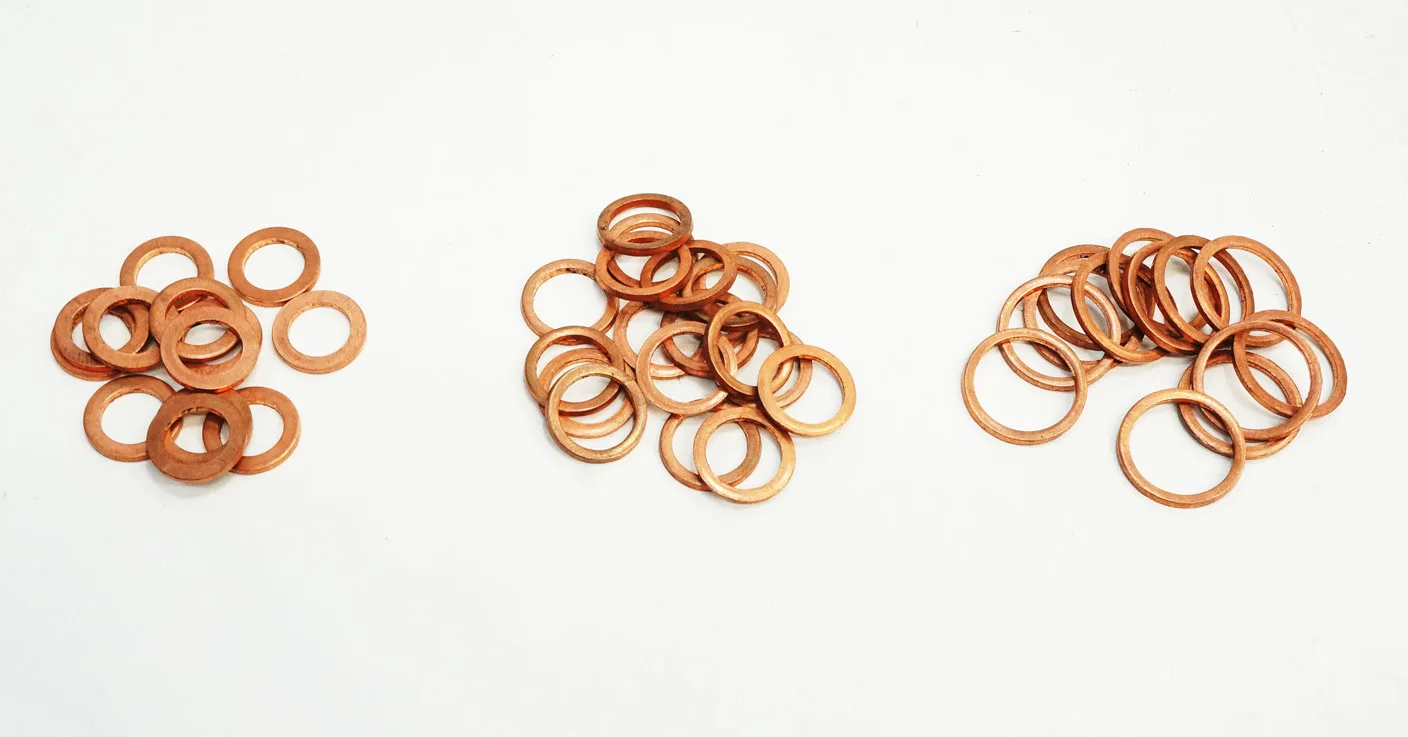 แหวนทองแดง 1.5 x 10 x 15 mm.