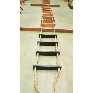 บันได Pilot Ladder สั่งทำ 10เมตรขึ้นไป+Mill Cert. (ราคาต่อเมตร)