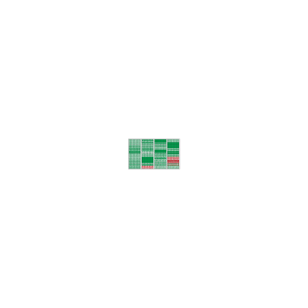 PICTOGRAM [332610] LIFE SAVING PICTOGRAM, 8X8MM TOTAL 640PC