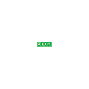 ป้าย [334412] SIGN PHOTO ILLUMINESCENT DIRECTION SIGN EXIT FOR EMERG USE ONLY(L) 150X400MM