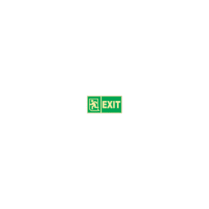 ป้าย [334414] SIGN PHOTO ILLUMINESCENT DIRECTION SIGN EXIT(L) 150X300MM