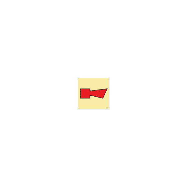 ป้าย [336003] FIRE CONTROL SIGN HORN, FIRE ALARM 150X150MM