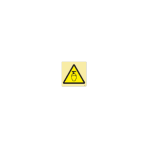 ป้าย [337502] Hazard signs #7502 150X150MM
