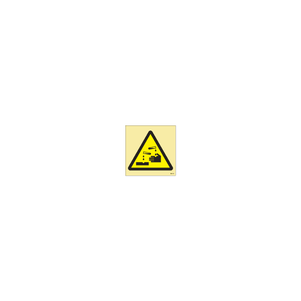 ป้าย [337505] Hazard signs #7505 150X150MM