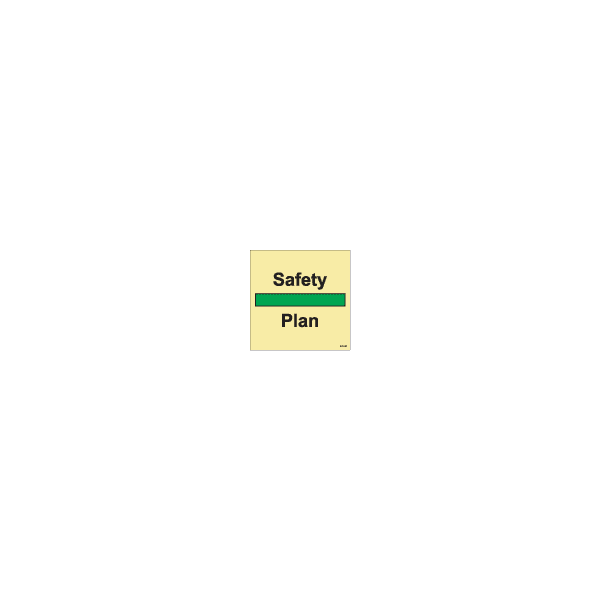ป้าย [334132] FIRE CONTROL SIGN SAFETY CONTROL PLAN 150X150MM [SIS002],[ISO:17631]