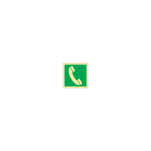 ป้าย [334153]  SAFETY SIGN Phone 150x150MM