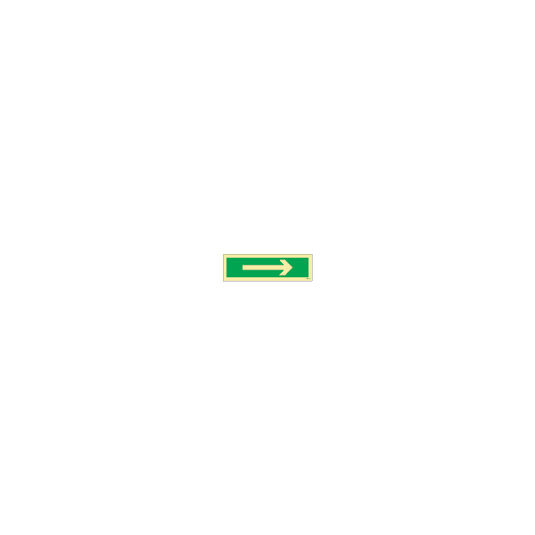 ป้าย [334426] SIGN PHOTO ILLUMINESCENT ARROW ROTATABLE 75X250MM