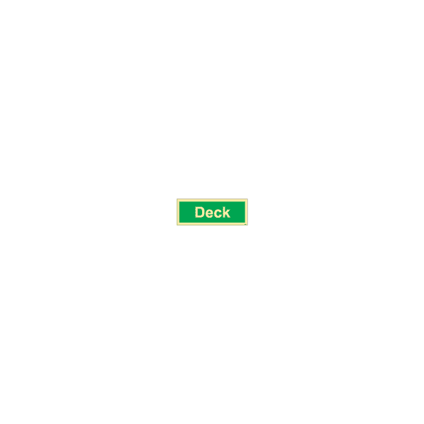 ป้าย [334470] SIGN PHOTO ILLUMINESCENT DECK TEXT ONLY 150X400MM