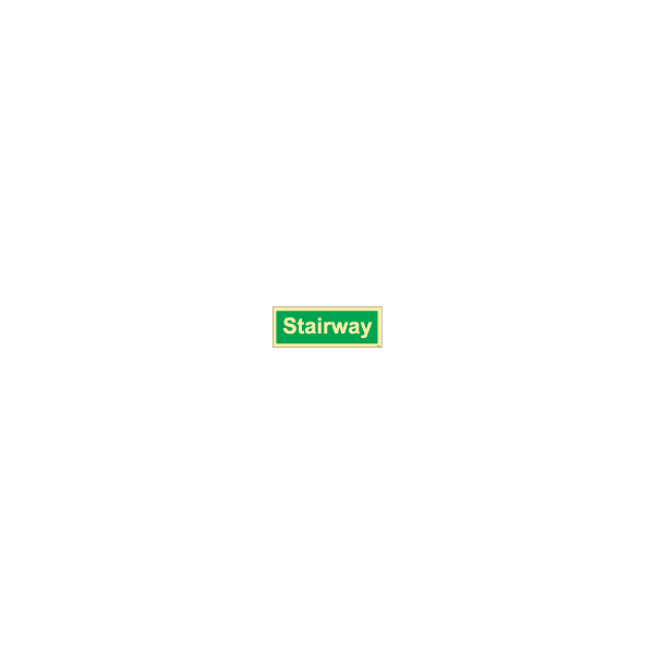 ป้าย [334471] SIGN PHOTO ILLUMINESCENT STAIRWAY TEXT ONLY 150X400MM