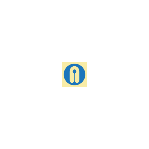 ป้าย [335656] SIGN PHOTO ILLUMINESCENT 150X150MM - LIFEJACKET