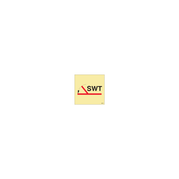 ป้าย [336762] SIGN PHOTO ILLUMINESCENT A CLASS SELF CLOSING SEMI-WATERTIGHT FIRE DOOR 150X150MM