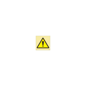 ป้าย [337500] HAZARD SIGNS #7500 150X150MM  #34064 แทน